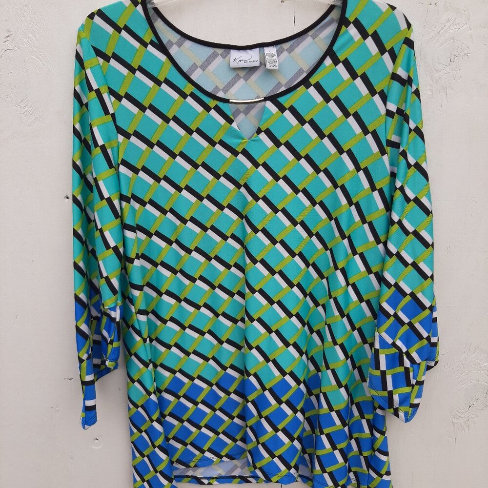 Kim Rogers Women's Tunic Top Size L
